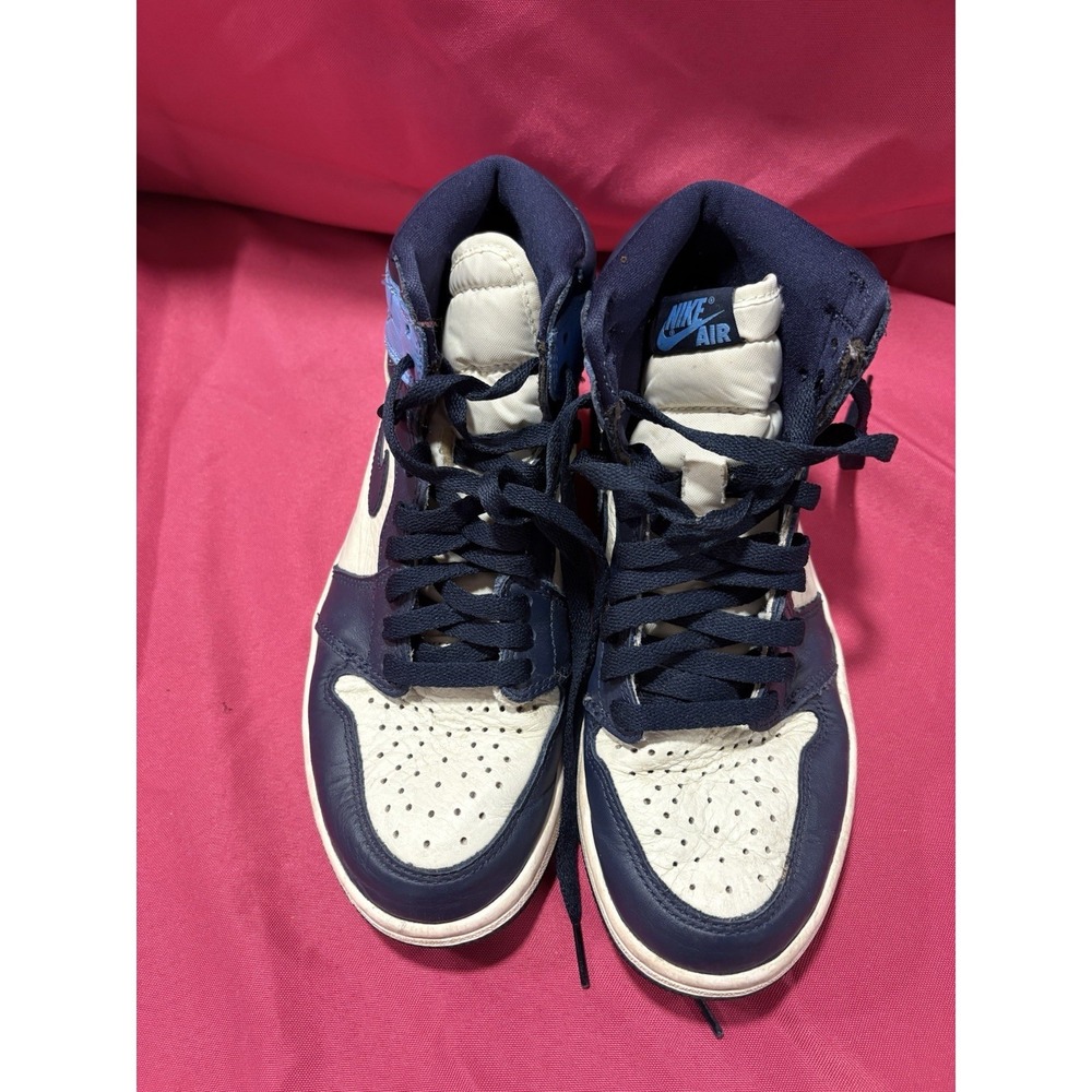Nike Air Jordan Retro High "Obsidian" University Blue Shoes, Size 7Jordan 1